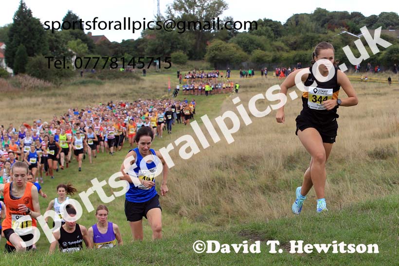 Senior women, 2022 Start Fitness NEHL, Wrekenton. Photo: David T. Hewitson/Sports for All Pics